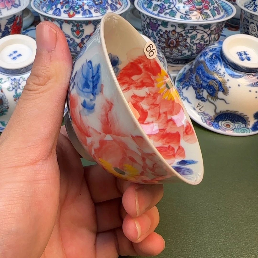 景德镇手工手绘茶具66