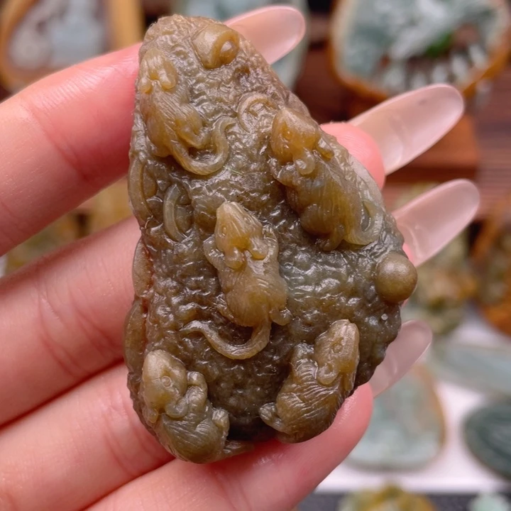 定制翡翠未镶嵌翡翠