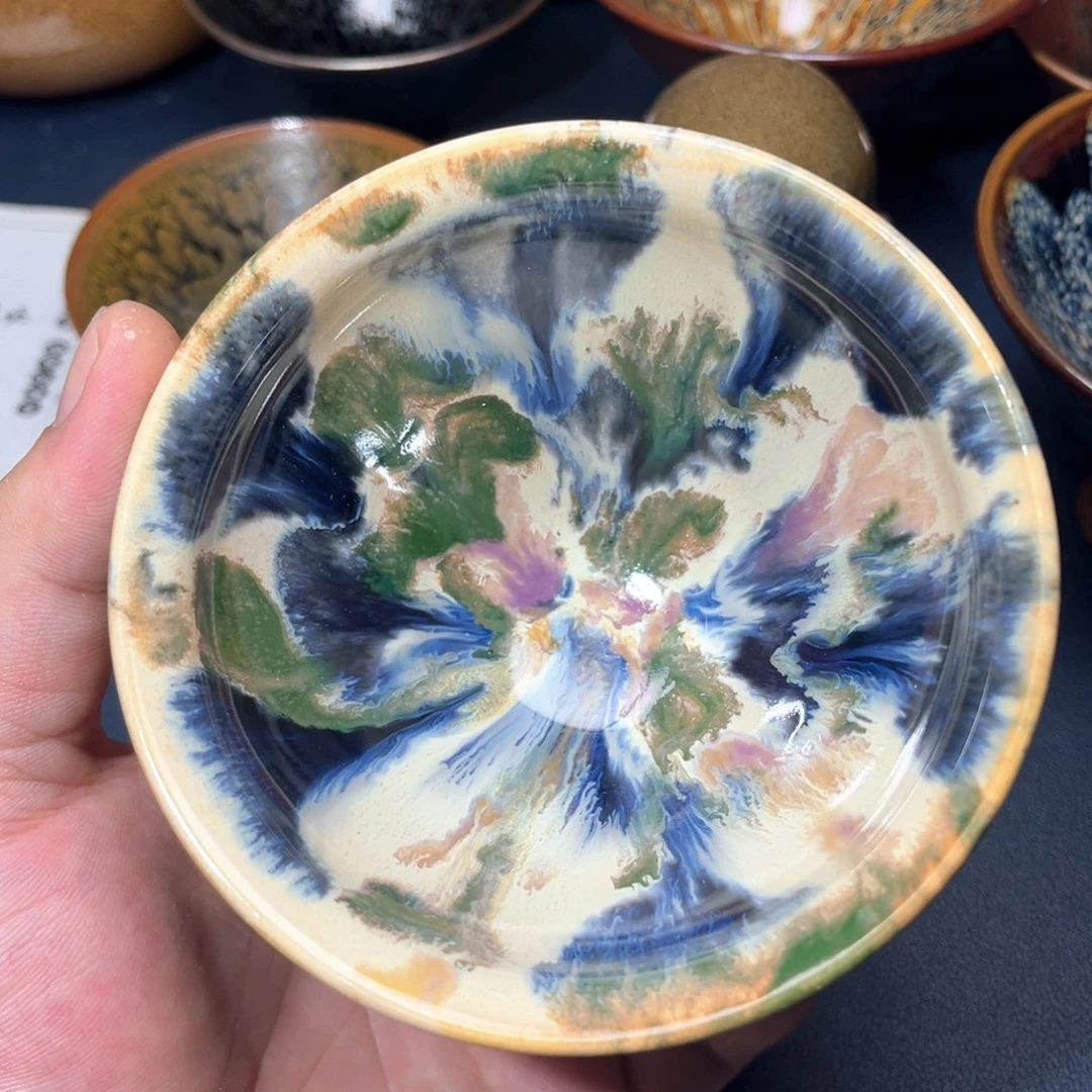 茶盏建盏手握泡茶主人杯