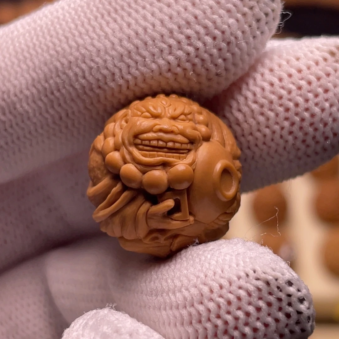 猴头核桃吊坠顶工酒鬼佛爷18+