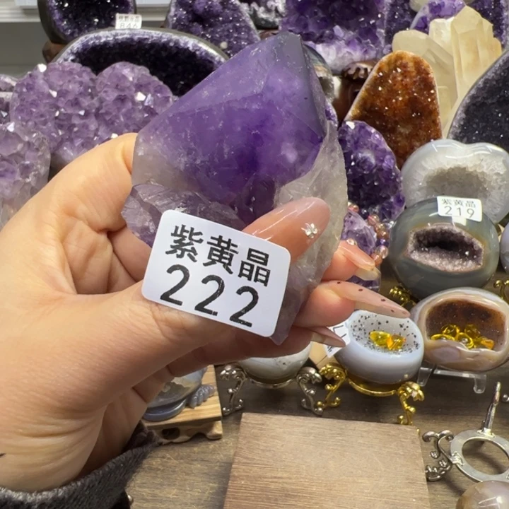 未镶嵌大型摆件（非配饰）紫晶222
