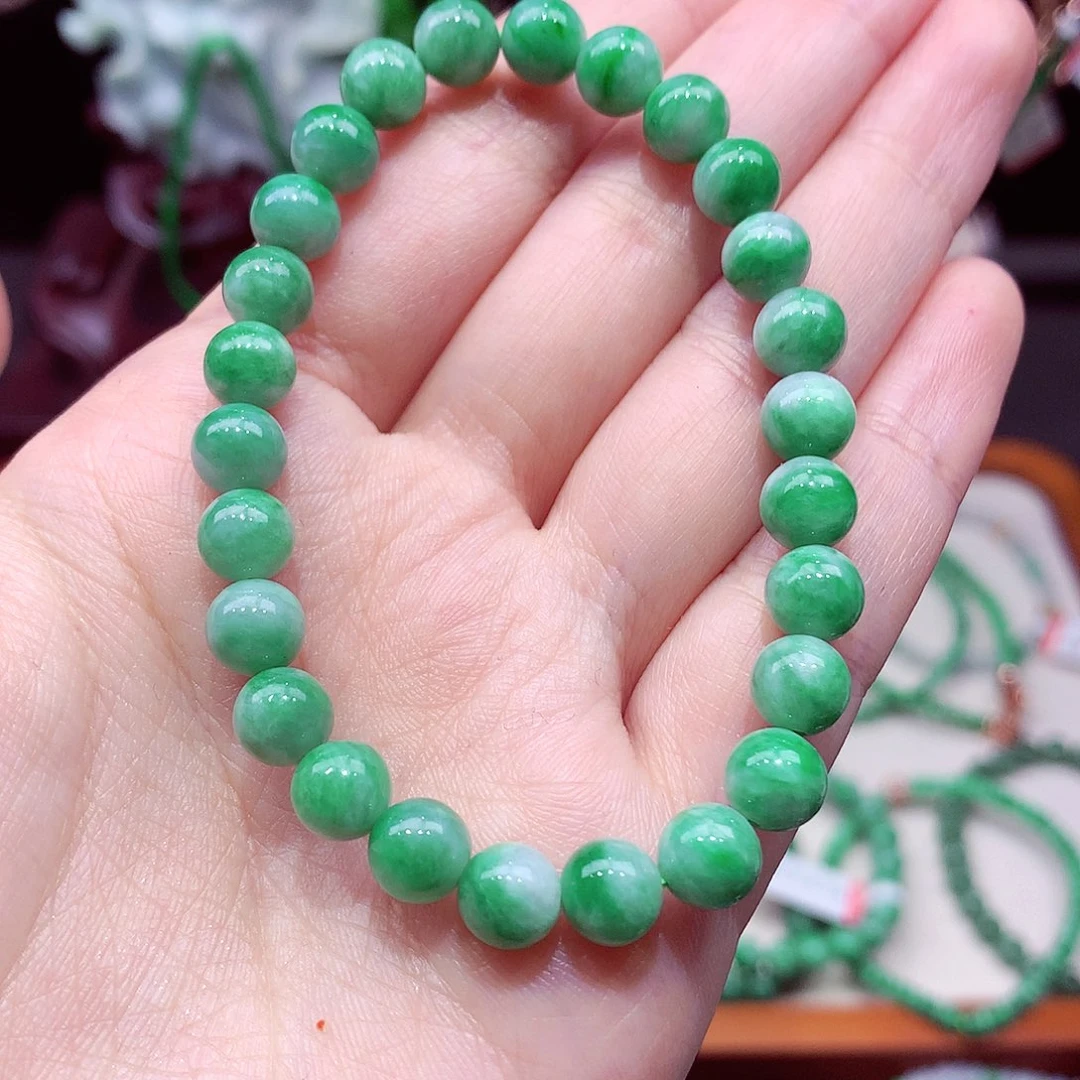 翡翠未镶嵌手链翡翠