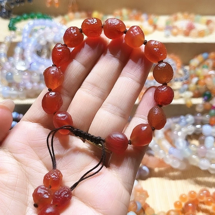 玛瑙/玉髓未镶嵌手链