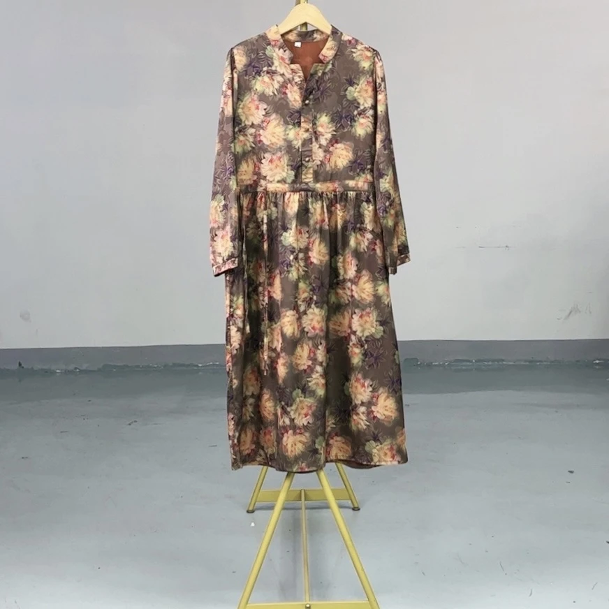 2771时尚气质显瘦休闲女士设计师优雅女装连衣裙