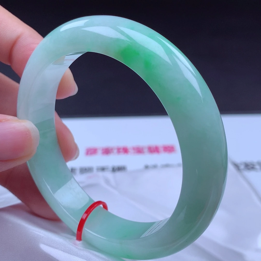 翡翠未镶嵌手镯手镯001610