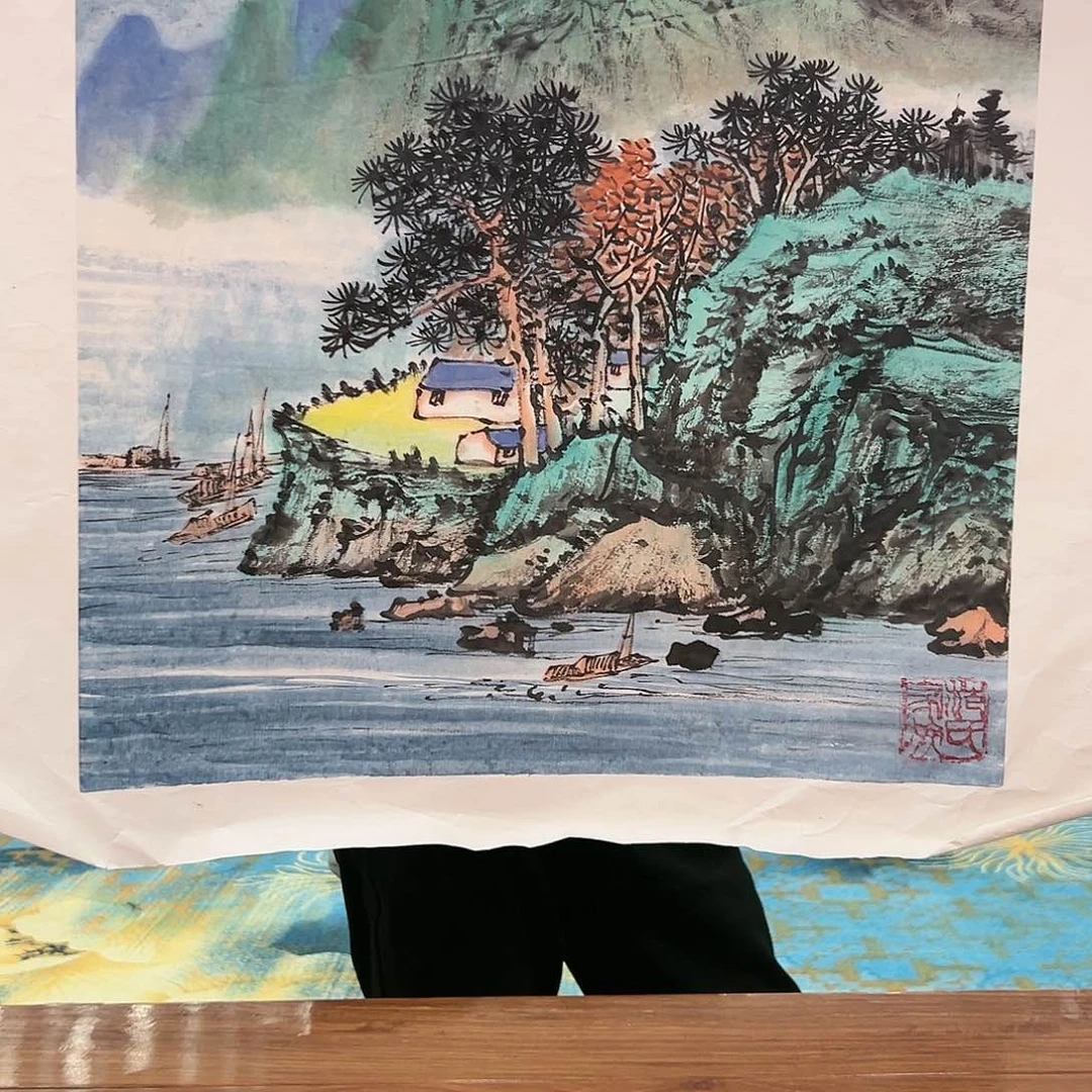 国画苏珊展览原作！