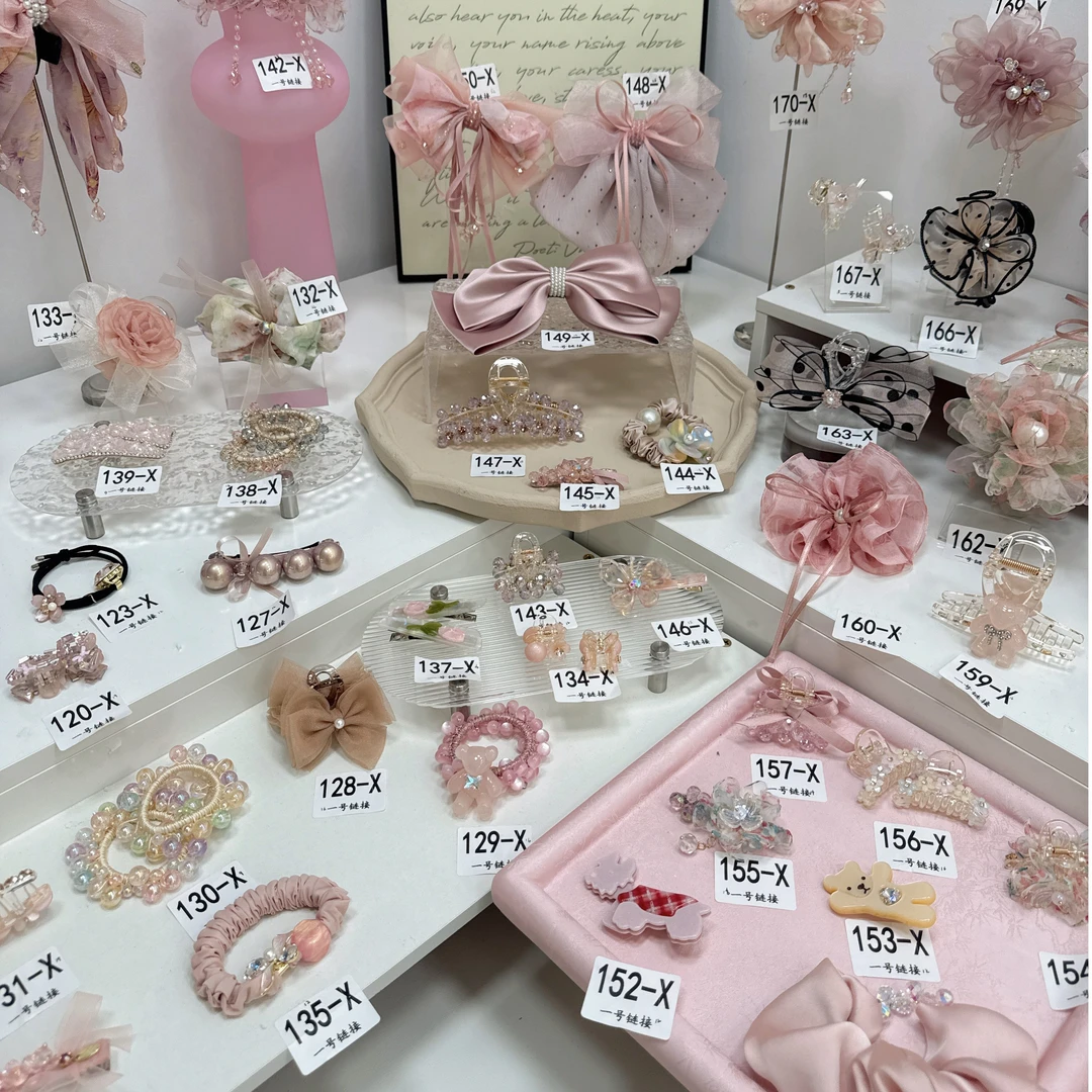 101-240木兮时尚饰品发饰发箍新品2025夏季百搭发绳发圈抓夹发箍