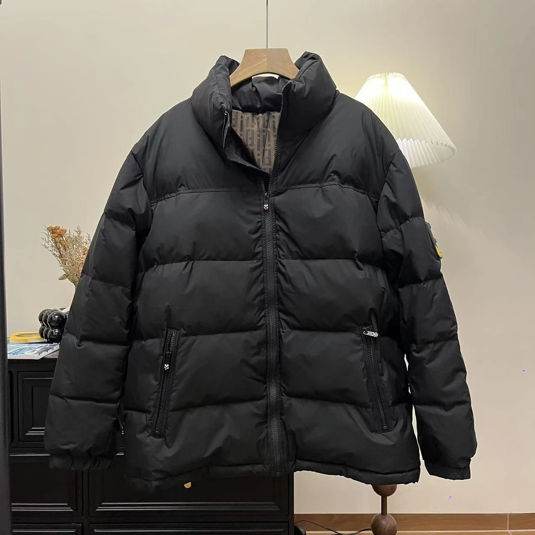 小恶魔_TX61鹅绒服男装男女同款冬防寒时尚加厚短款男士冬季