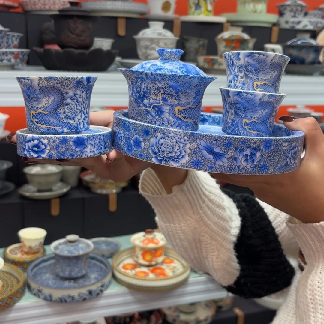 茶具也可以作为家具装饰