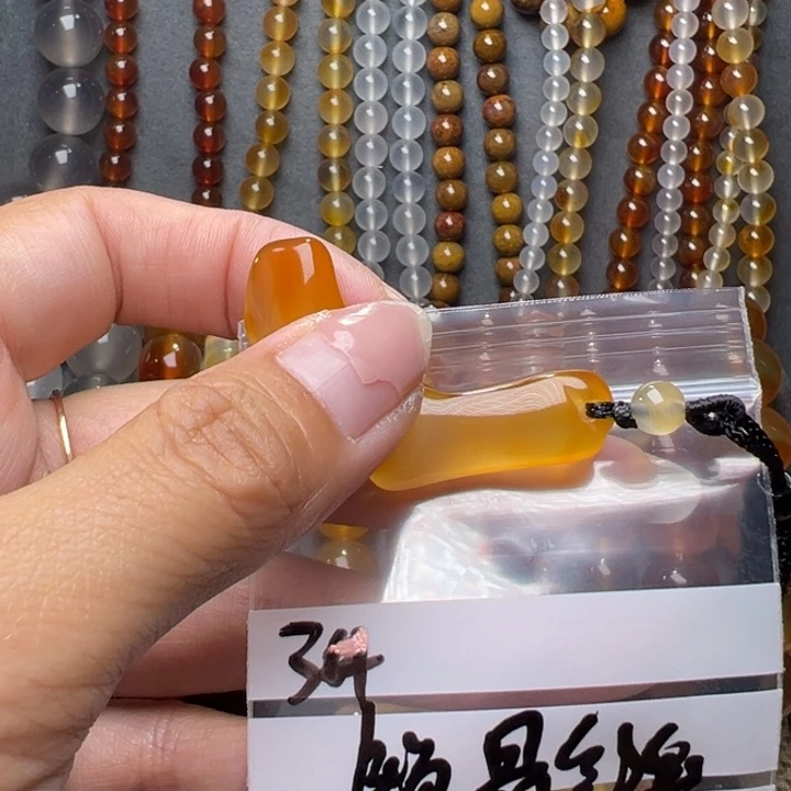鸥***果玛瑙/玉髓手链未镶嵌3