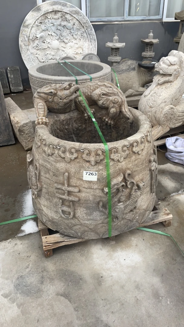 石雕品相如图包邮