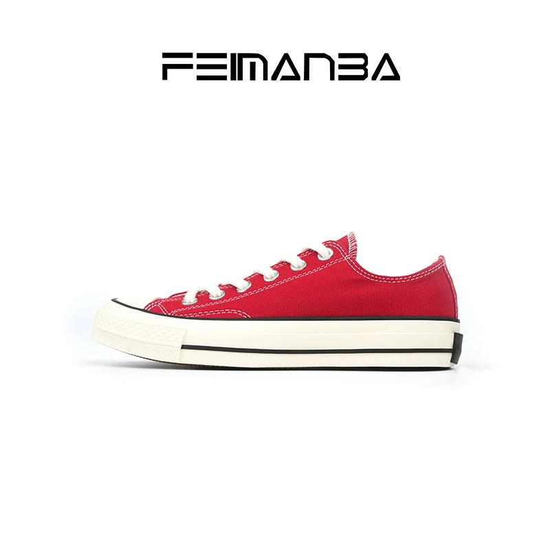 “断码特价”基石系列经典低帮帆布板鞋百搭女硫化板鞋单鞋