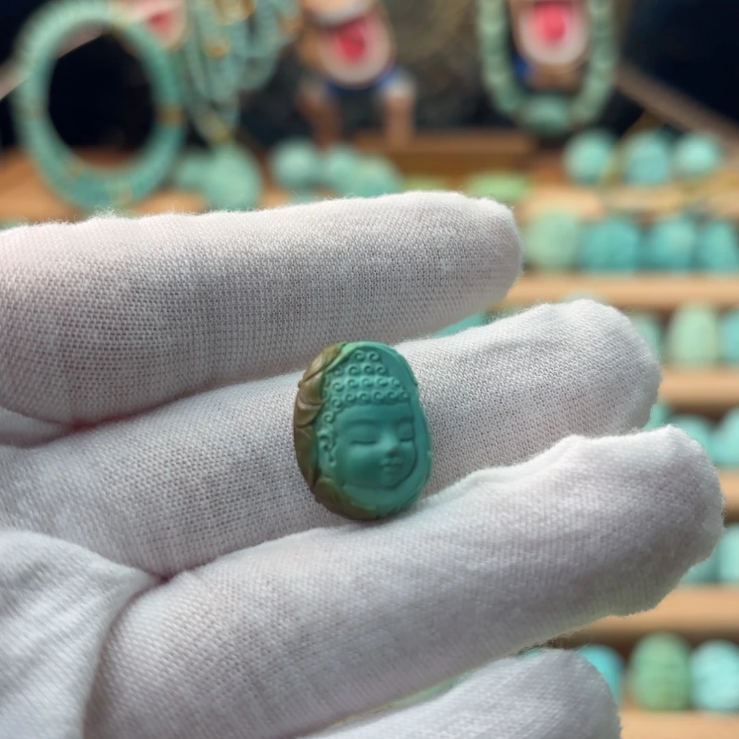 绿松石未镶嵌配饰