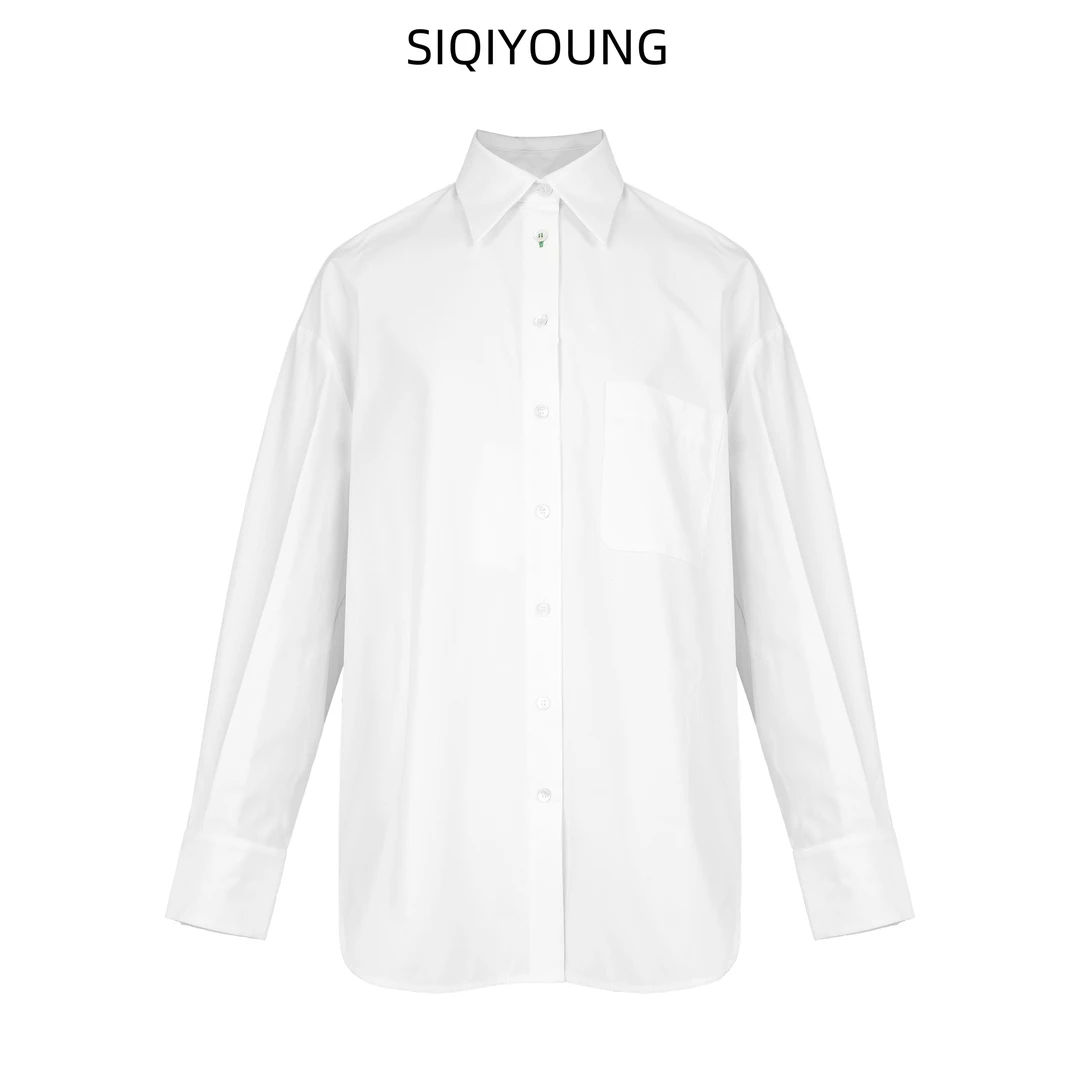 SIQIYOUNG 单口袋设计衬衣