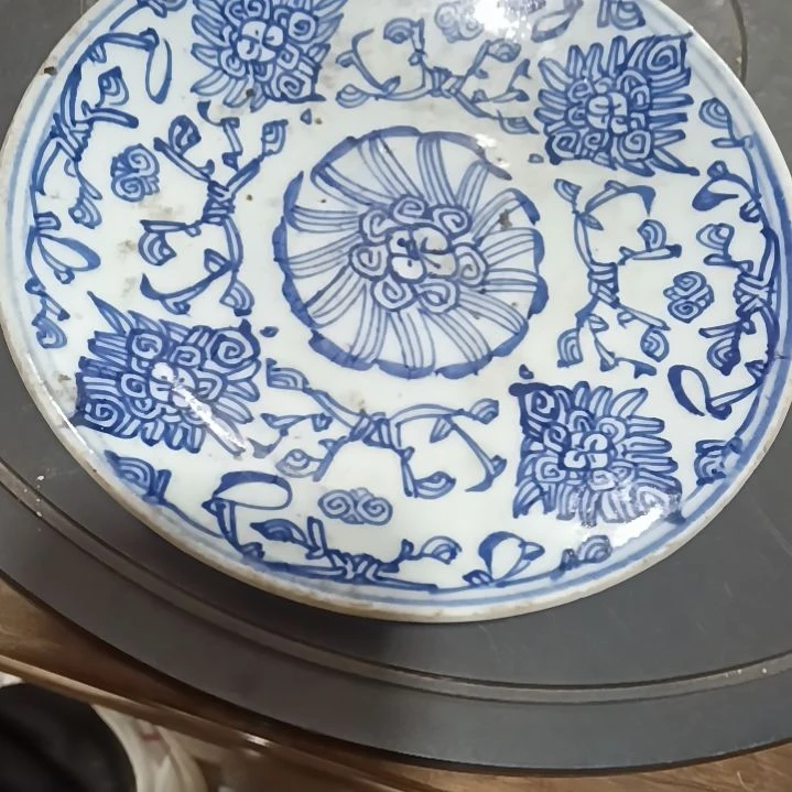 罐c***e青花小盘子，全品