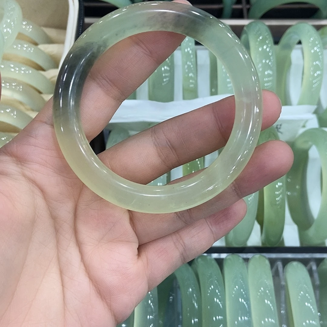 蛇纹石玉合金手镯