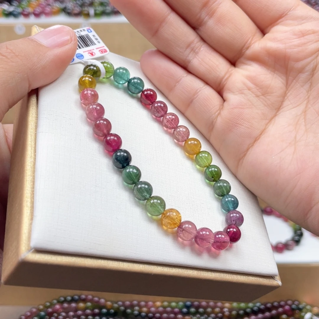 手串未镶嵌碧玺6.8mmmmmmmm