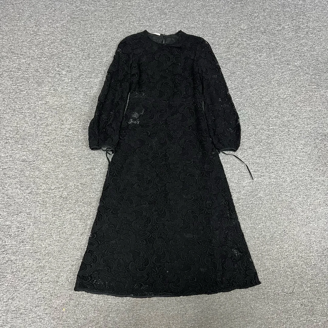 99新 MIU MIU/缪缪 miumiu 重工 蕾丝 连衣裙