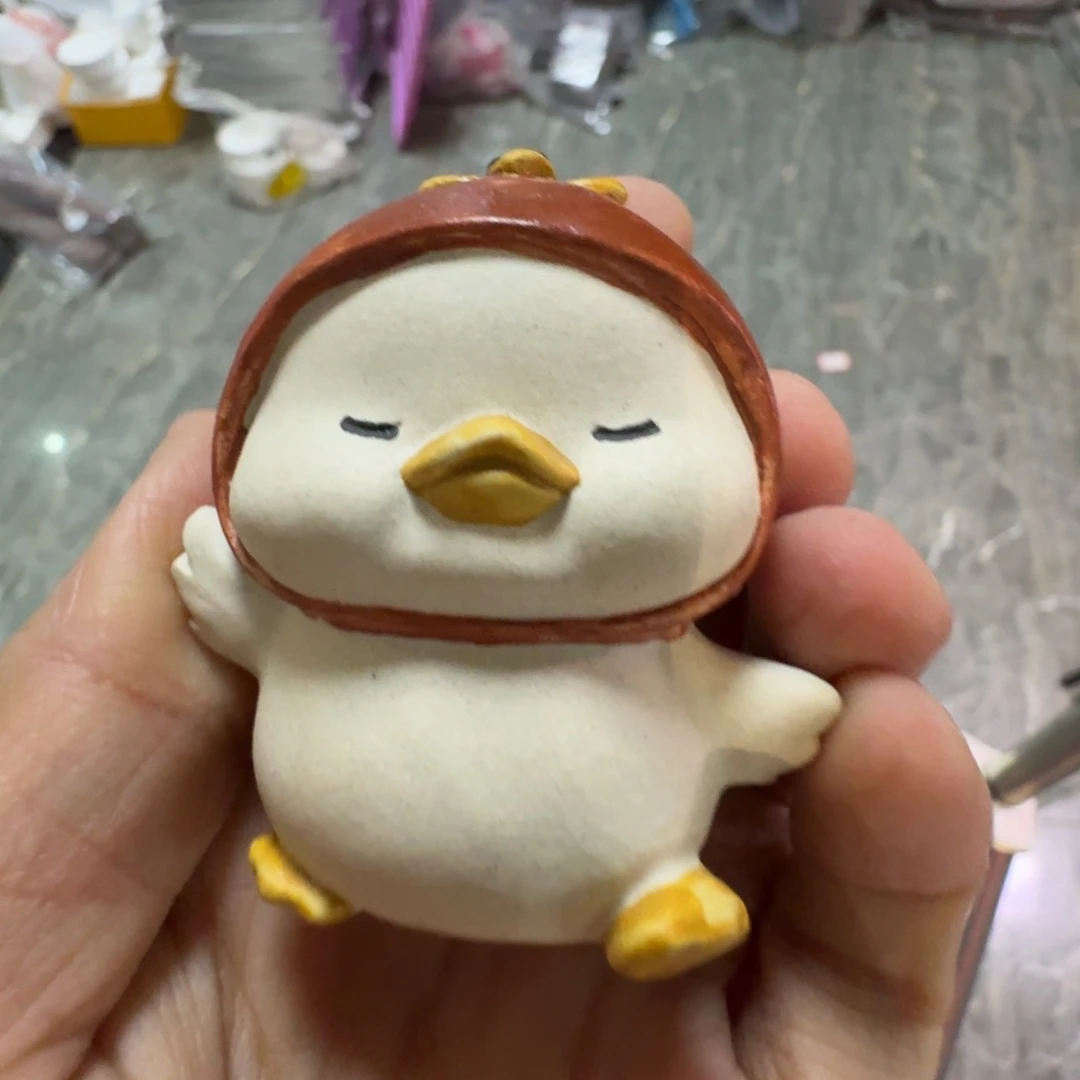 紫砂茶宠加油鸭子