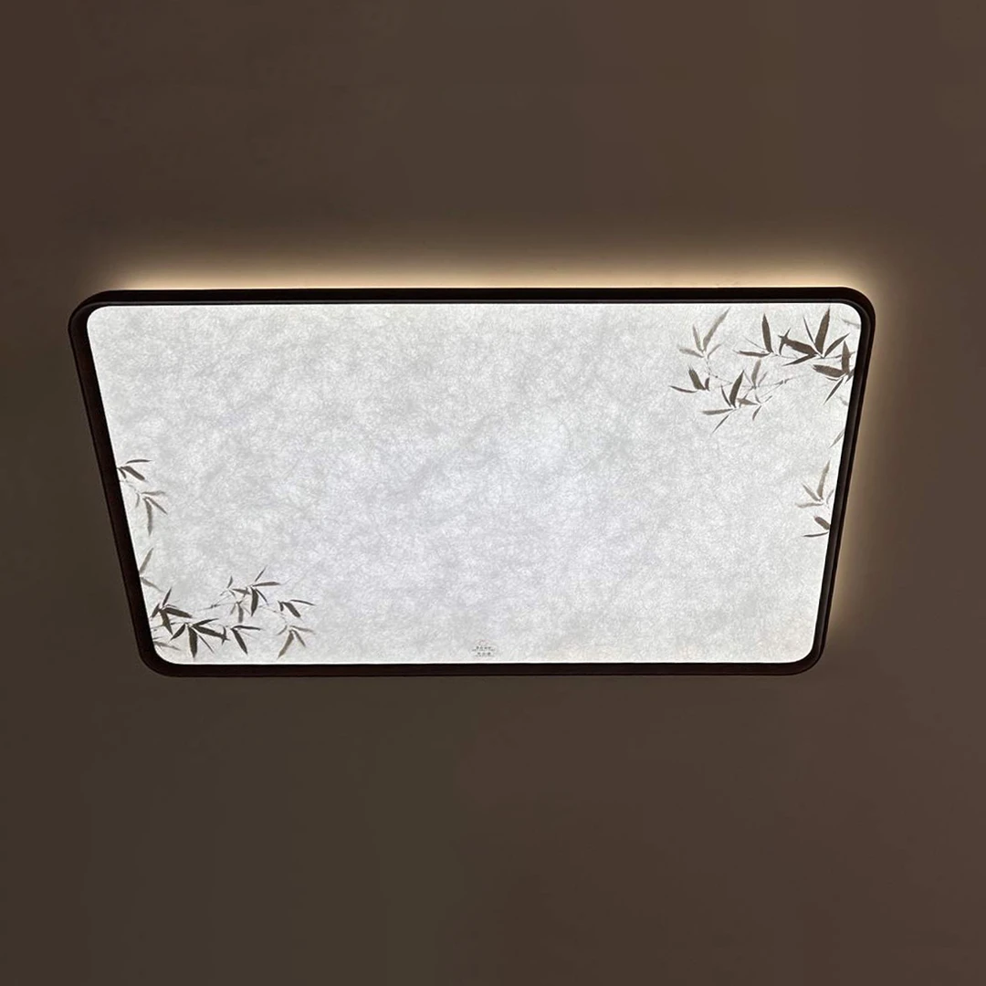 【丫丫甄选】A类 <竹叶>宋氏美学复古卧室吸顶灯房间灯