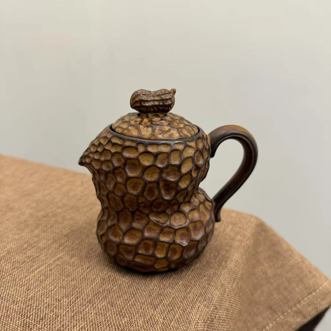 好事精美复古花生壶高端茶具造型设计巧妙适合泡茶家用送礼泡壶