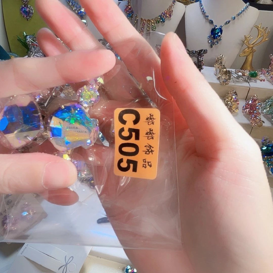 皮质铁合金施华发夹