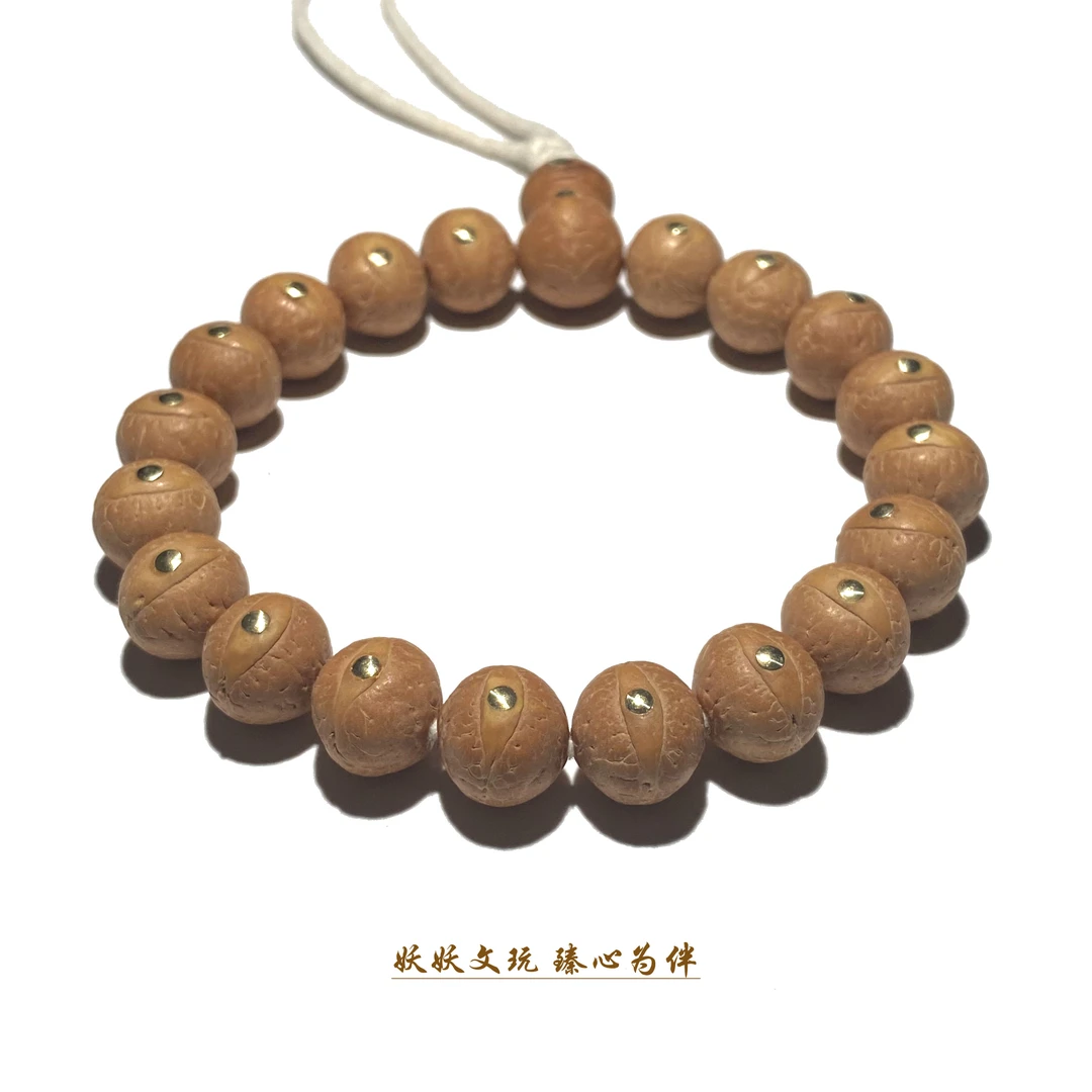 【P843】凤眼菩提镶钉设计款手持 尺寸12mm＋ 规整度高