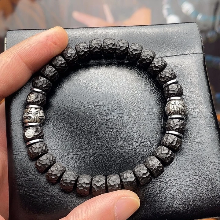 出***转椰蒂手串9黑金无相吞金兽貔貅