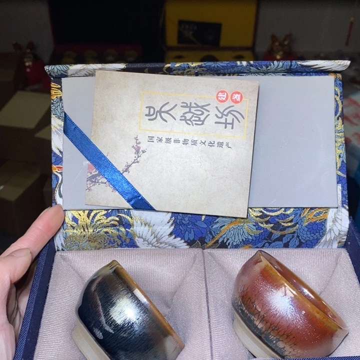 茶盏全品带礼盒，建盏主人杯