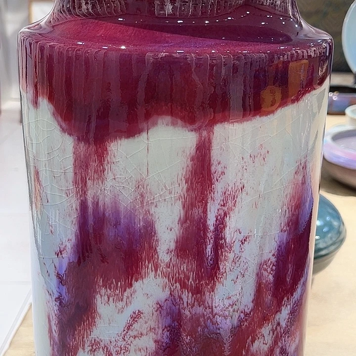 砰*砰大富贵瓶，钧瓷的话