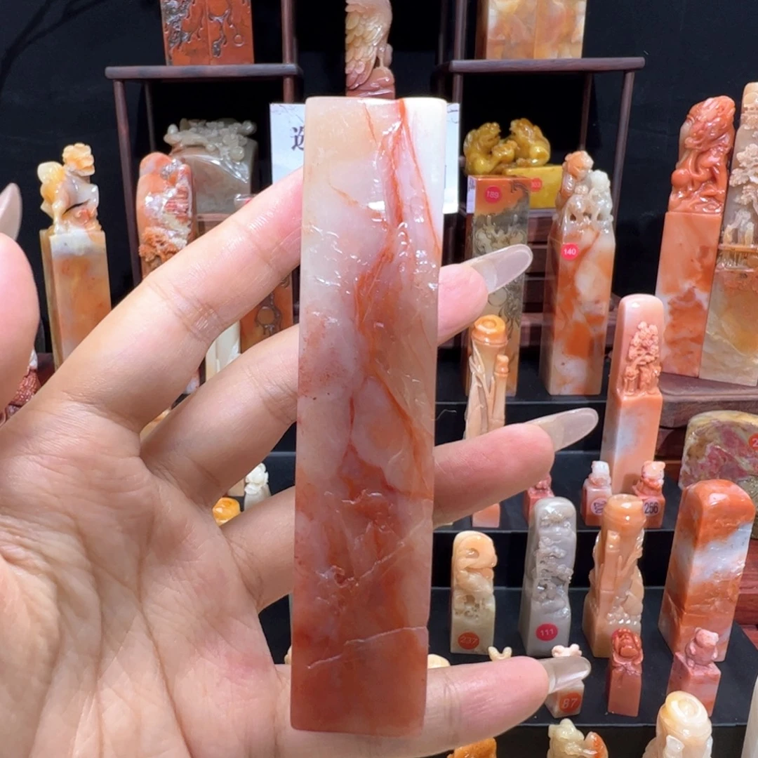 羊***曼印石昌化石手工制作