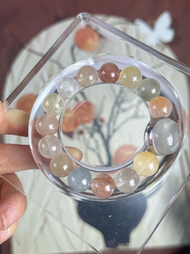 合金石英石手链 直播链接合金手链