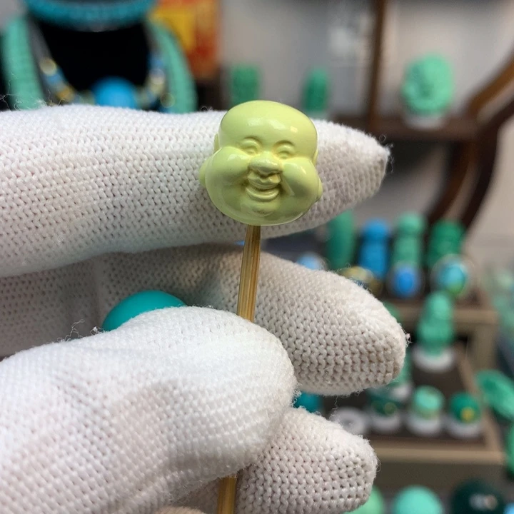 湖北高瓷弥勒佛卡14
