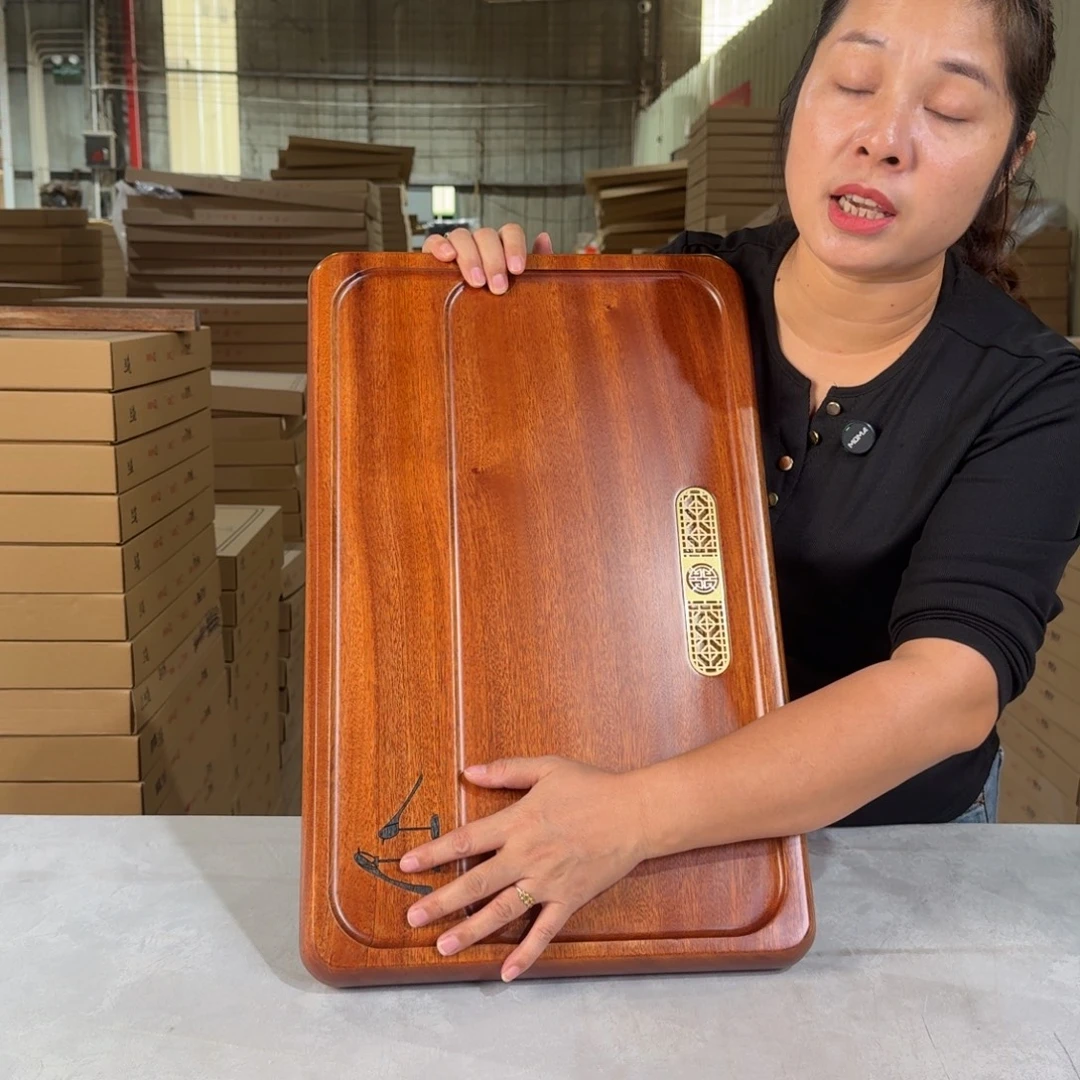 花梨木茶盘55*35尺寸