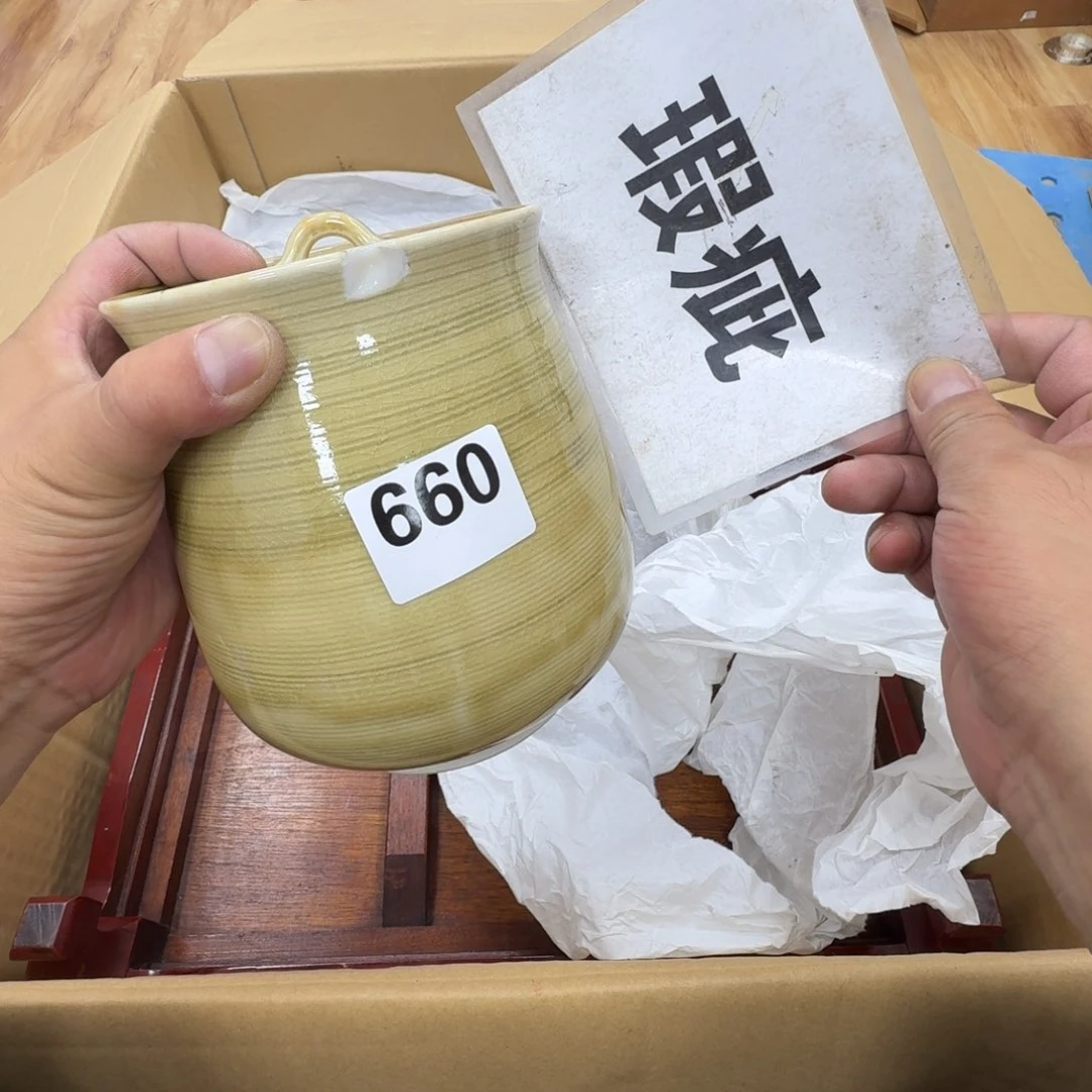 瓷片工艺品摆件瓷器摆件正能量