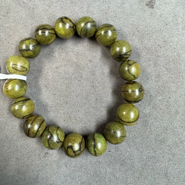 473沉木圆珠手串