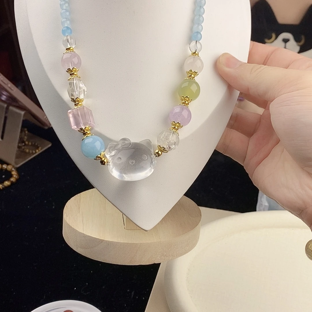 银S925镀金镶嵌手链水晶