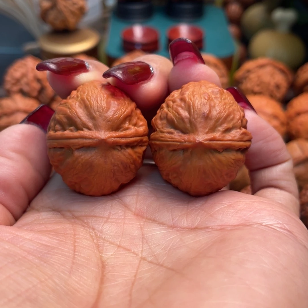 把件文玩核桃紫*龙珠