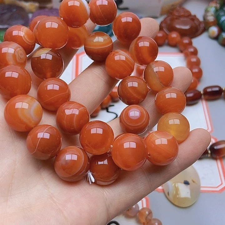【闪购商品】玛瑙/玉髓未镶嵌珠宝半成品然**物