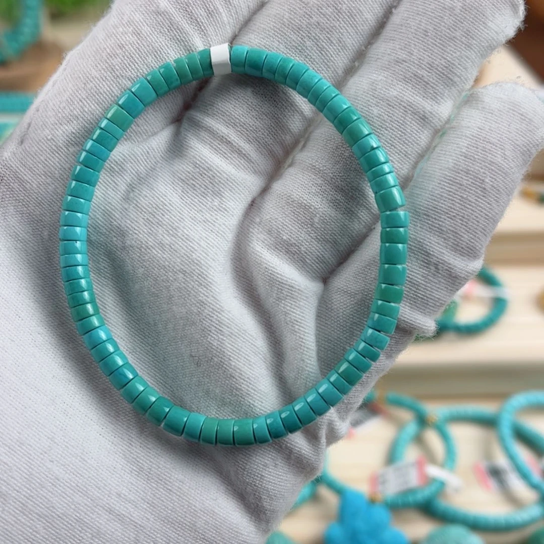 未镶嵌绿松石直切单圈