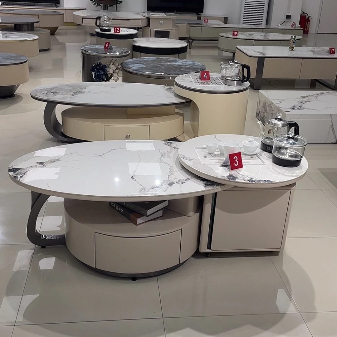 不锈钢木泡茶款茶几，到货晒图送茶具➕两张礼品凳