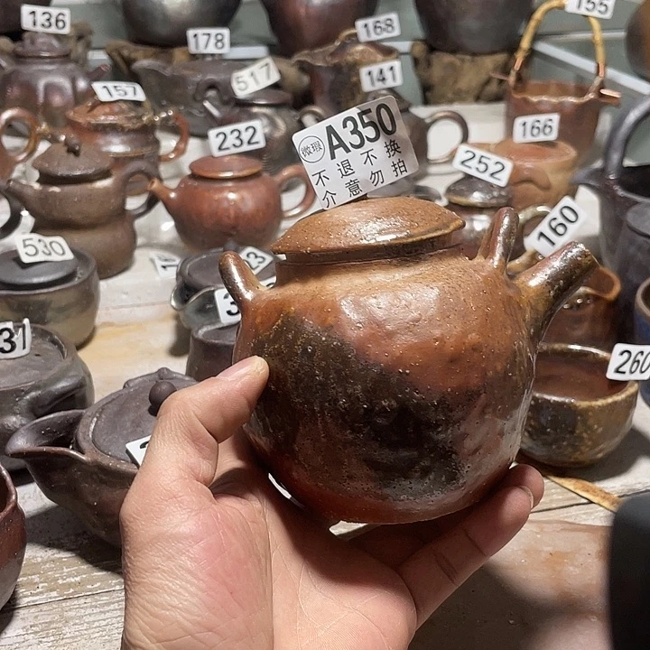 纯手工柴烧茶具精品