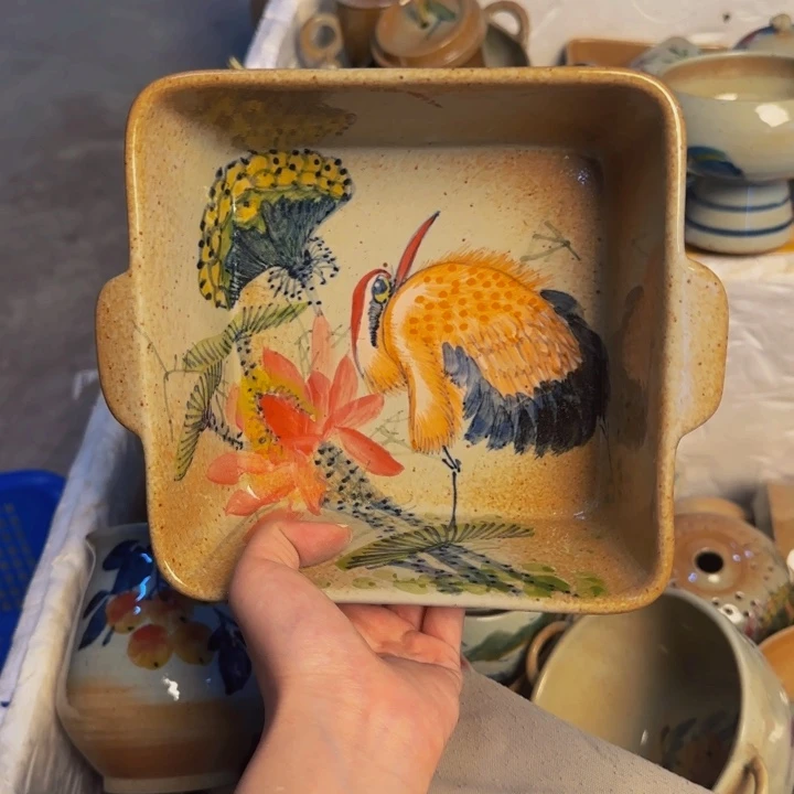 瓷片景德镇陶瓷手工手绘