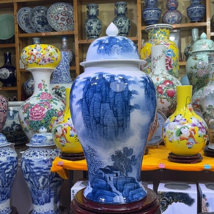 景德镇陶瓷花瓶摆件