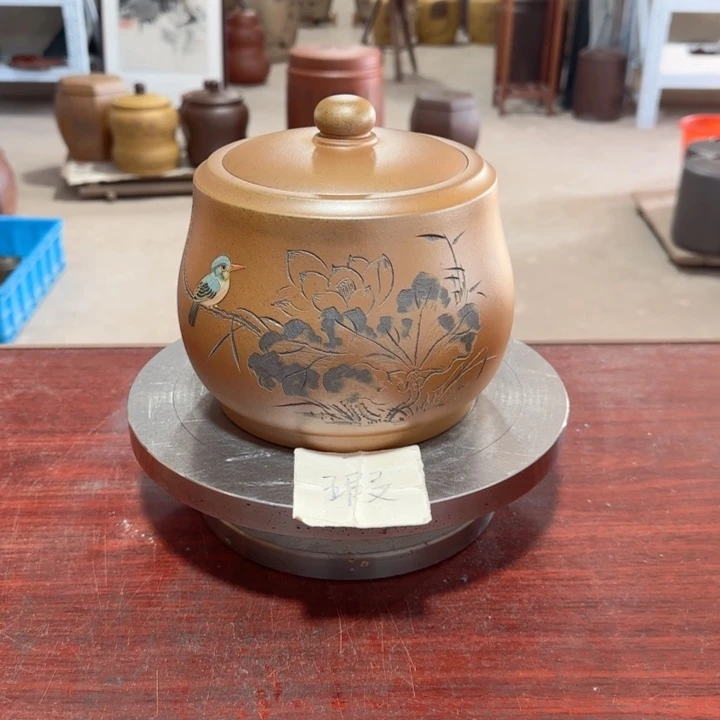 紫砂茶叶罐。。。。。。。。。。