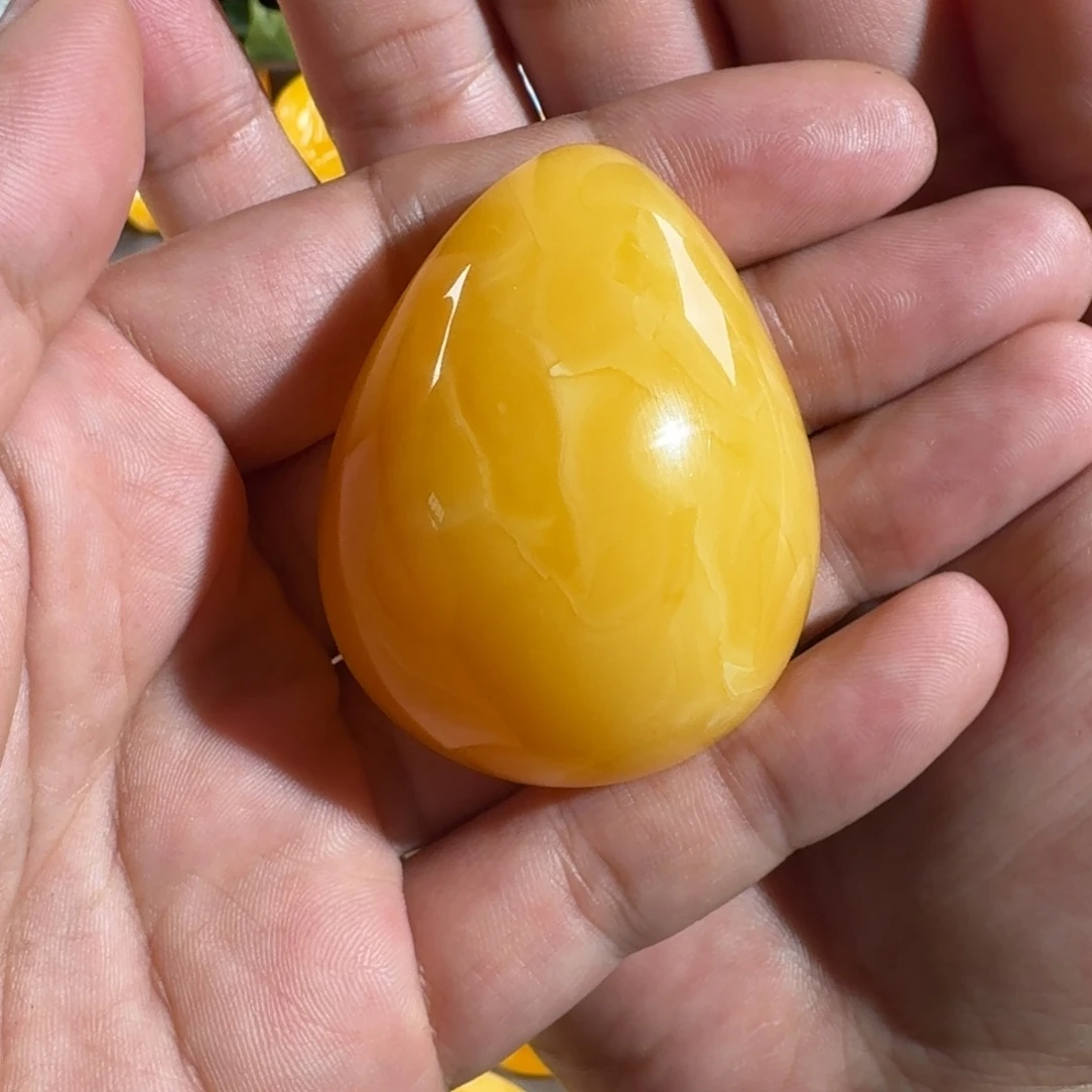 蜜蜡毛衣链未镶嵌