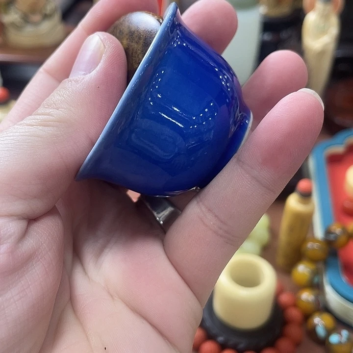 朝***店瓷片精致雕刻工艺