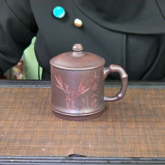 茶杯紫砂高货放漏