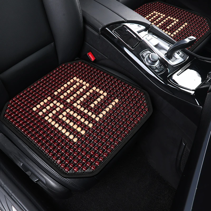 夏季汽车坐垫木珠通风透气座椅凉席货车小车通用