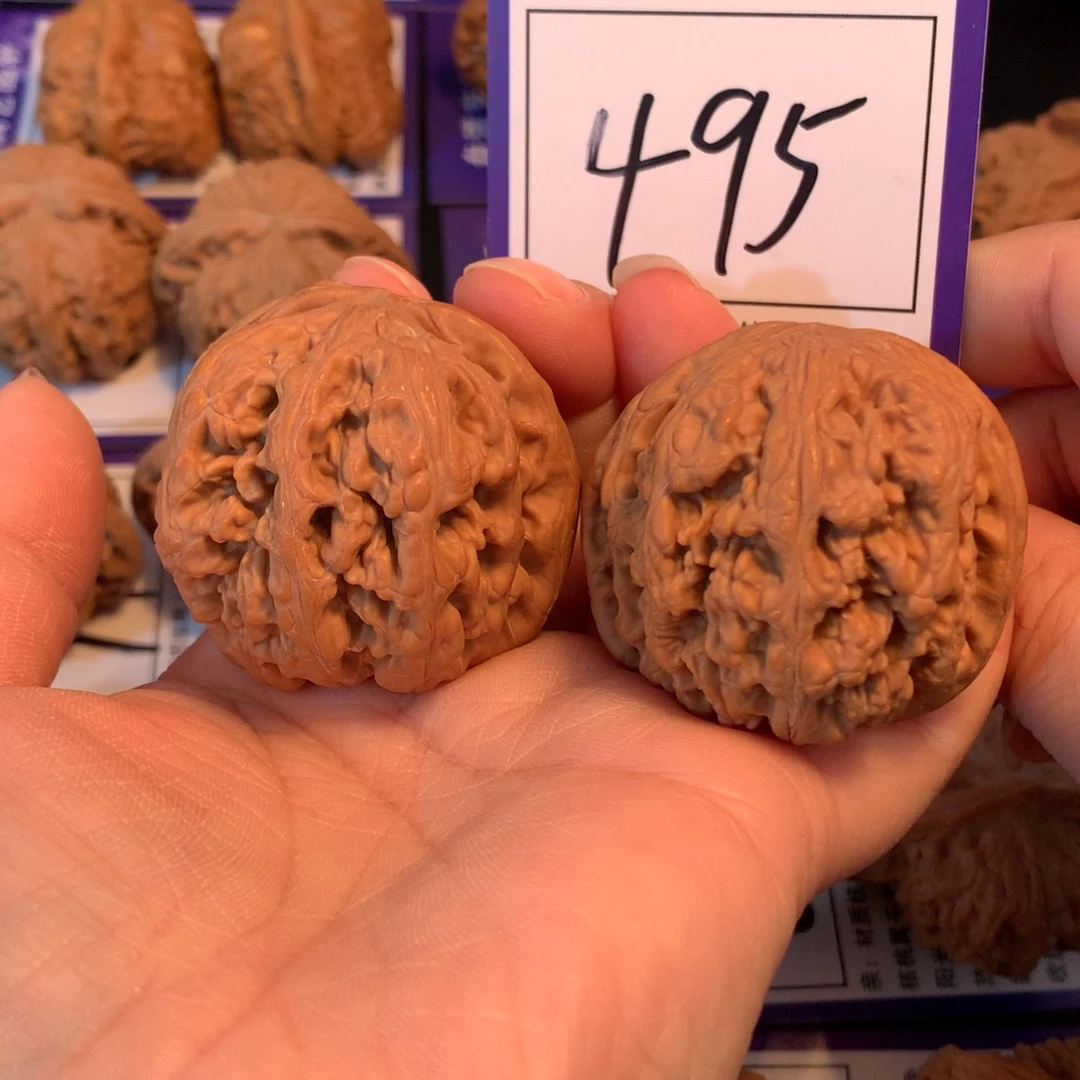 文玩核桃把件495粗筋4.2